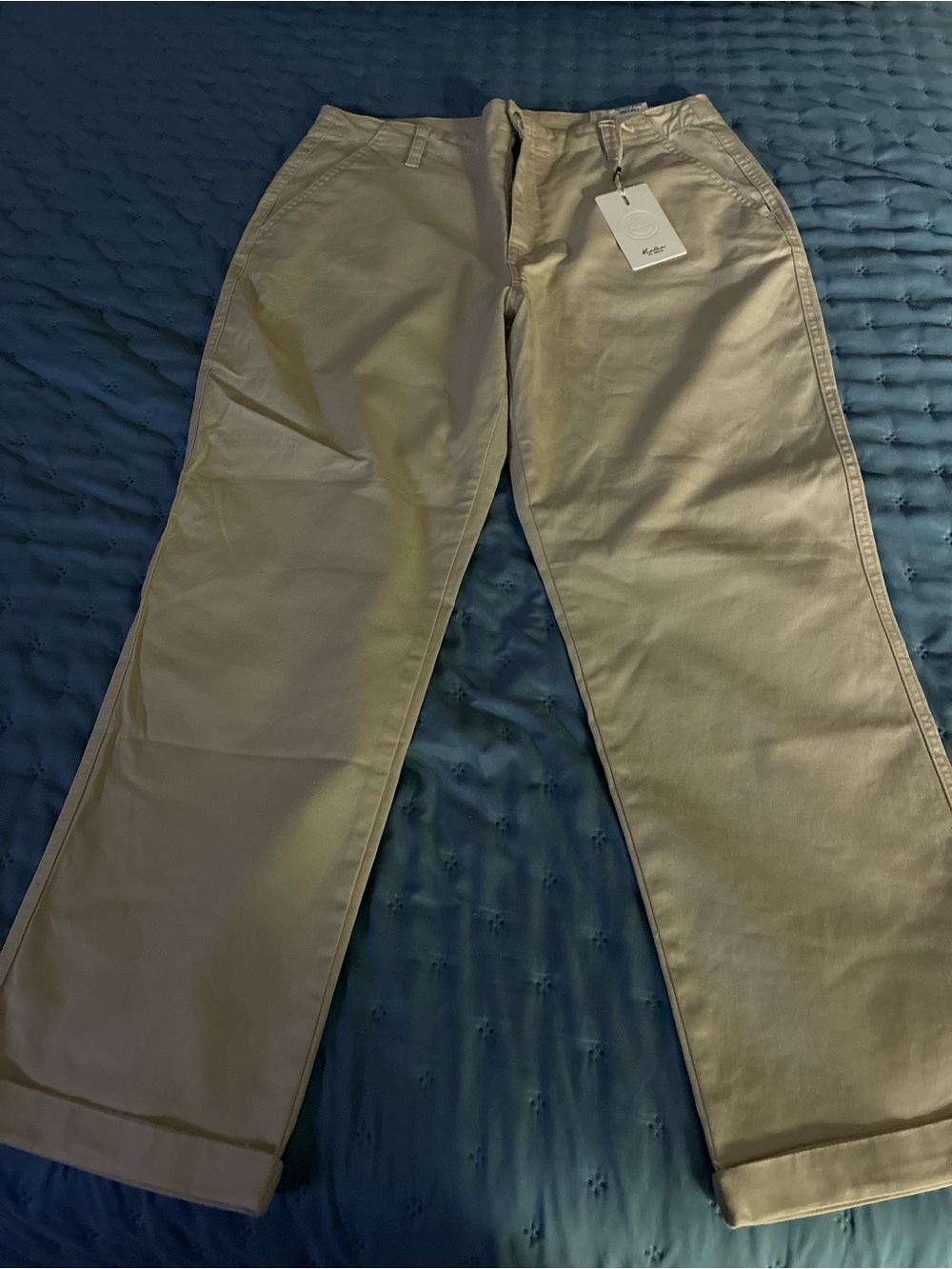 KanCan Slightly Cropped High Rise Slim Chino’s